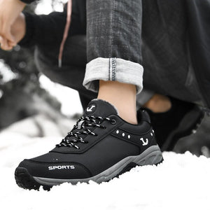 Men's Plush Warm Snow Ankle Boots