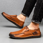 Load image into Gallery viewer, Men&#39;s Leather Handmade Casual Shoes
