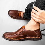 Load image into Gallery viewer, Men&#39;s Leather Handmade Casual Shoes
