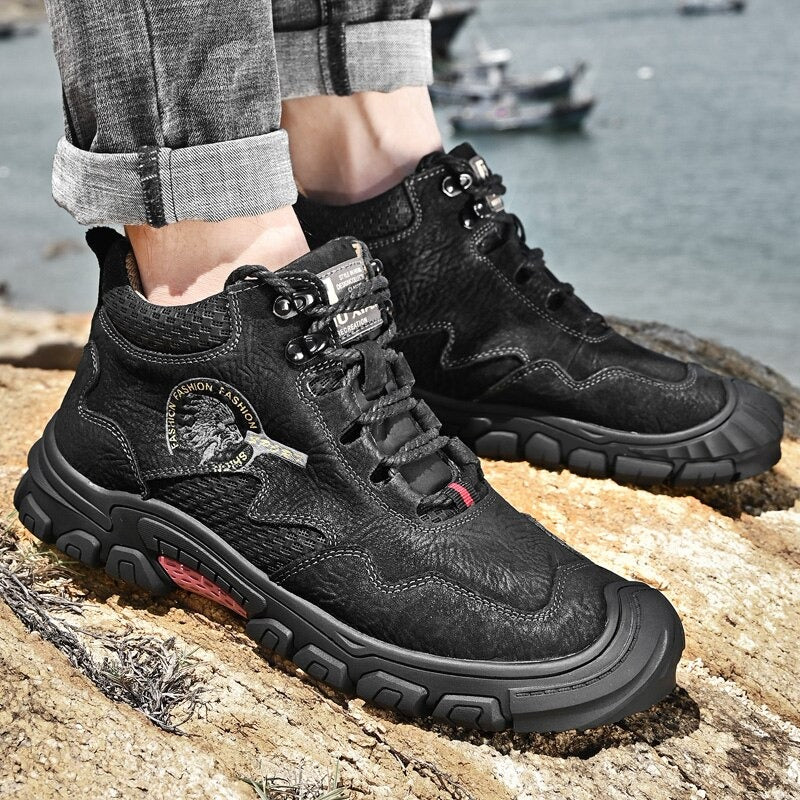 Men's Warm Waterproof Ankle Boots