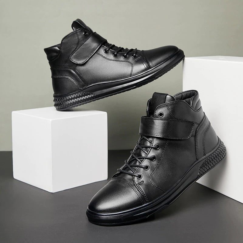 Men's Warm Waterproof Business Ankle Boots