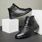 Load image into Gallery viewer, Men&#39;s Warm Waterproof Business Ankle Boots
